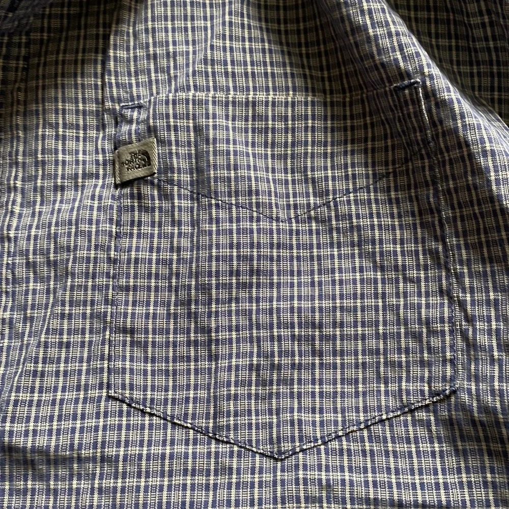 The North Face Plaid Button Down Shirt SIZE L Long Sleeve Outdoor Hiking
